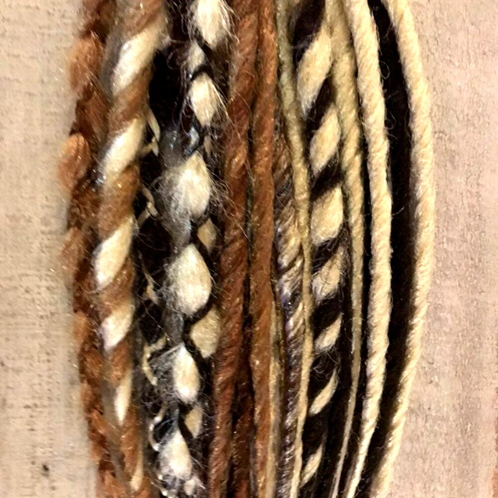 20 SE Blonde Mix Dreads Dreadlocks Hair Extensions